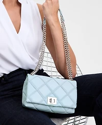 I.n.c. International Concepts Ajae Small Flap Diamond Overlay Crossbody, Exclusively at Macy's