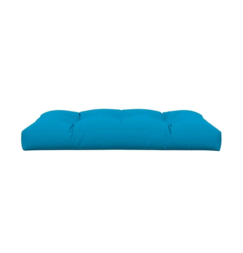 vidaXL Pallet Cushion Blue 47.2"x31.5"x4.7" Fabric