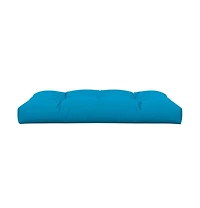 vidaXL Pallet Cushion Blue 47.2"x31.5"x4.7" Fabric
