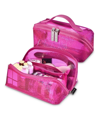 Byootique Portable Makeup Bag Zippered Water-resistant Organizer