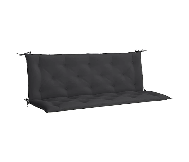 Garden Bench Cushion 59.1"x(19.7"+19.7")x2.8" Oxford Fabric