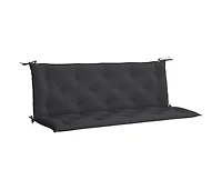 Garden Bench Cushion 59.1"x(19.7"+19.7")x2.8" Oxford Fabric