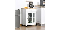 Kitchen Sideboard – Storage Buffet for Dining Room or Kitchen with Cabinets and Shelves