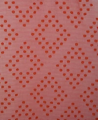 Superior Poppy Floral Textured Sheer Window Curtain Panel Set with Grommet Header, 52X96