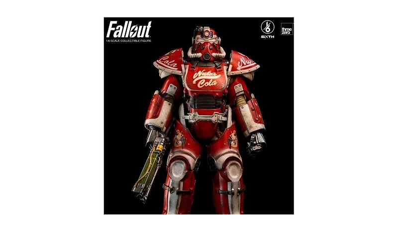 Video Games T-51 Power Armor Nuka Cola 1/6 Scale | Fallout | Threezero