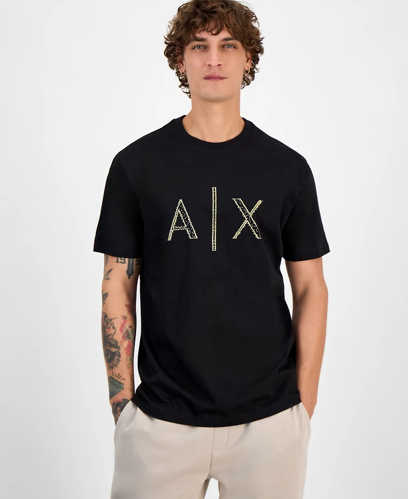 Armani Exchange Men's Stud Logo T-Shirt