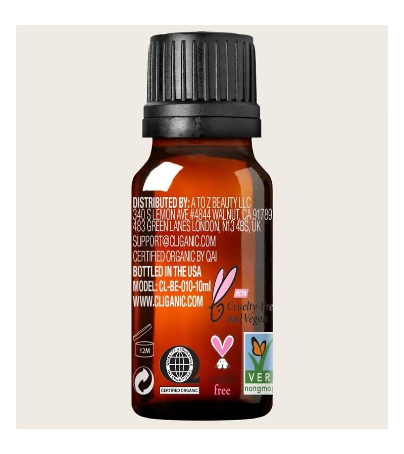 Cliganic Organic Lemon Essential Oil