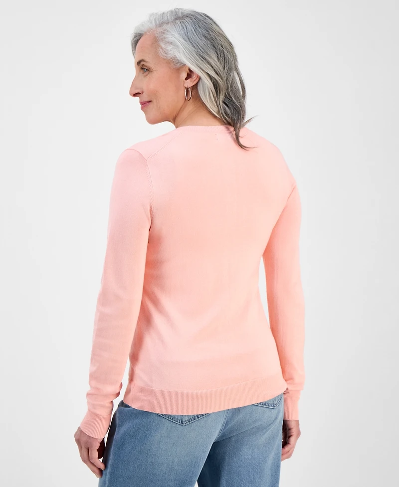 Style & Co Women's Button-Up Cardigan, Created for Macy's