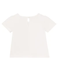 Guess Baby Girl 2-Piece Short Sleeve T-Shirt and Mesh Sequin Skirt