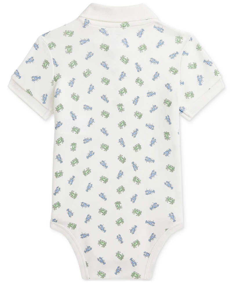 Polo Ralph Lauren Baby Boys Cotton Printed Bodysuit
