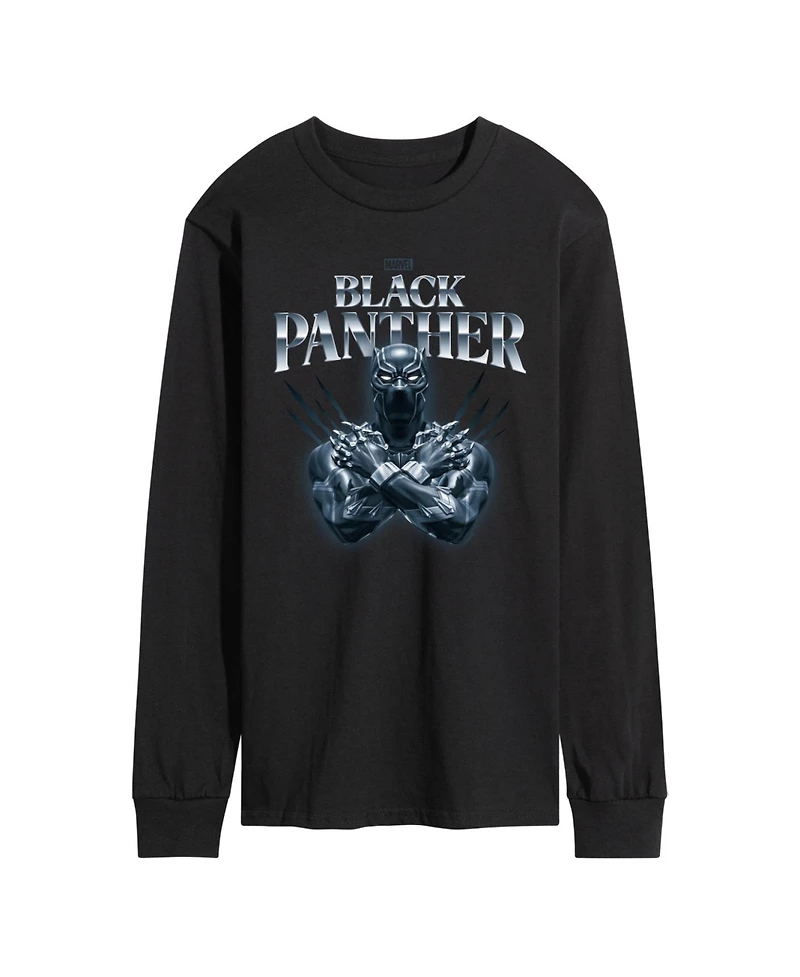 Airwaves Men's Black Panther Long Sleeve T-Shirt