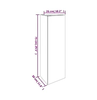Garden Planter 11.8"x10.2"x29.5" Corten Steel