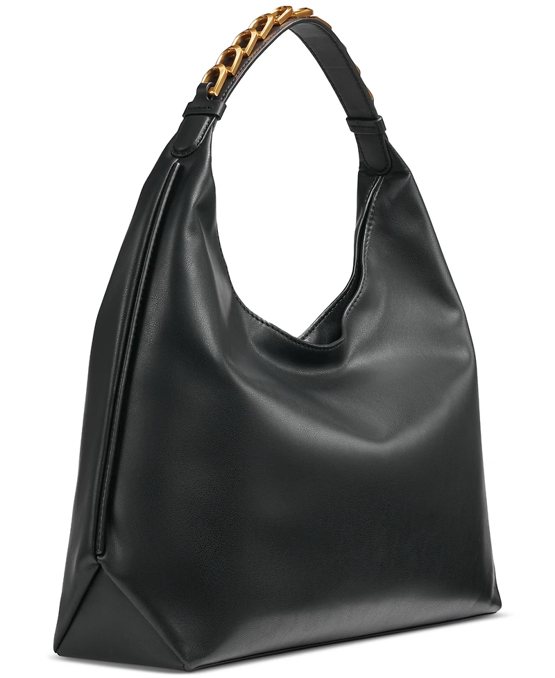 Donna Karan New York Bellmore Small Shoulder with Bezel Strap