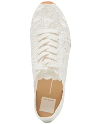 Dolce Vita Women's Dayana Lace Floral Lace-Up Sneakers