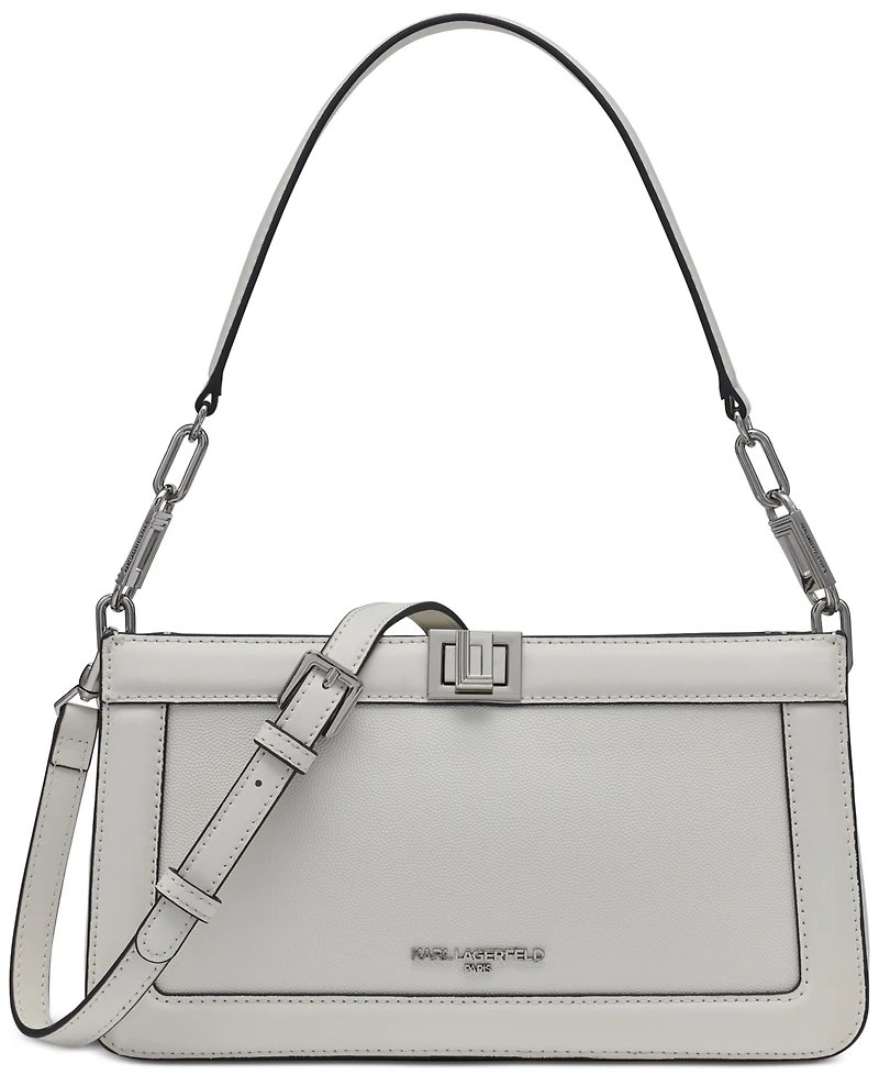 Karl Lagerfeld Paris Ivette Leather Shoulder