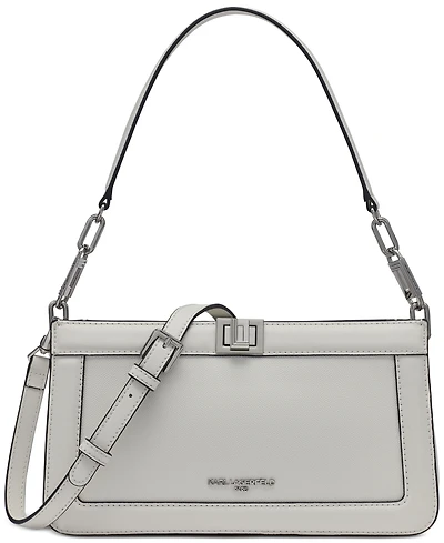 Karl Lagerfeld Paris Ivette Leather Shoulder
