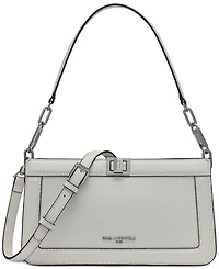 Karl Lagerfeld Paris Ivette Leather Shoulder