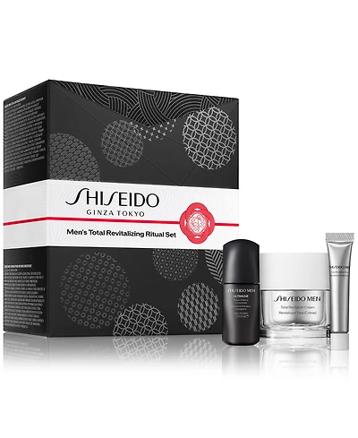 Shiseido 3-Pc. Men's Total Revitalizing Ritual Set