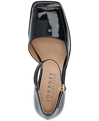 Journee Collection Women's Evangeline Square Toe Pumps