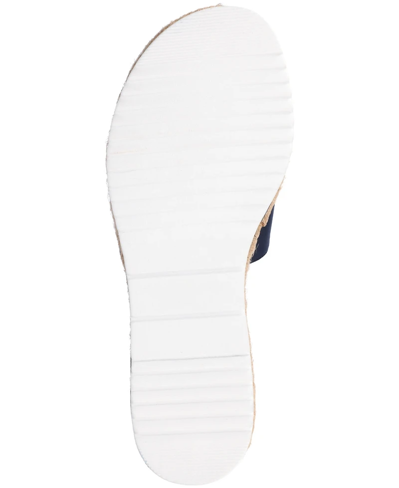 Journee Collection Women's Rosey Espadrille Platform Wedge Sandals