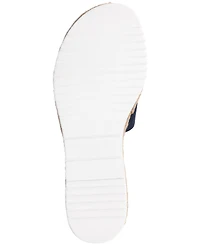 Journee Collection Women's Rosey Espadrille Platform Wedge Sandals