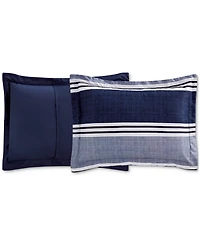 Sunham Aiden Striped 8-Pc. Comforter Sets, Exclusively at Macy's