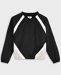 Mode of One Men's Pieced Pullover Track Jacket, Exclusively at Macy's