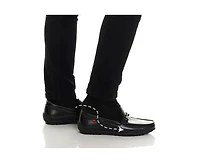 Marc Joseph New York Elliot Road Hands-Free Slip On Technology Leather Buckle Loafers