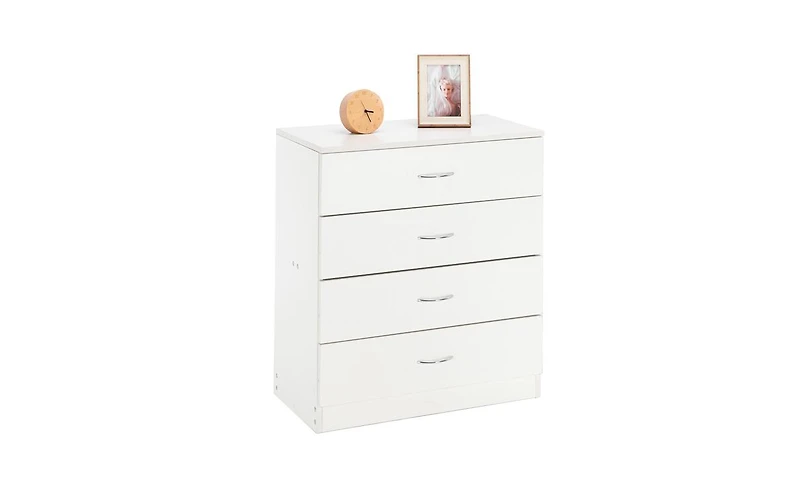 Modern Simple 4-Drawer Dresser for Stylish Storage and Bedroom Organization