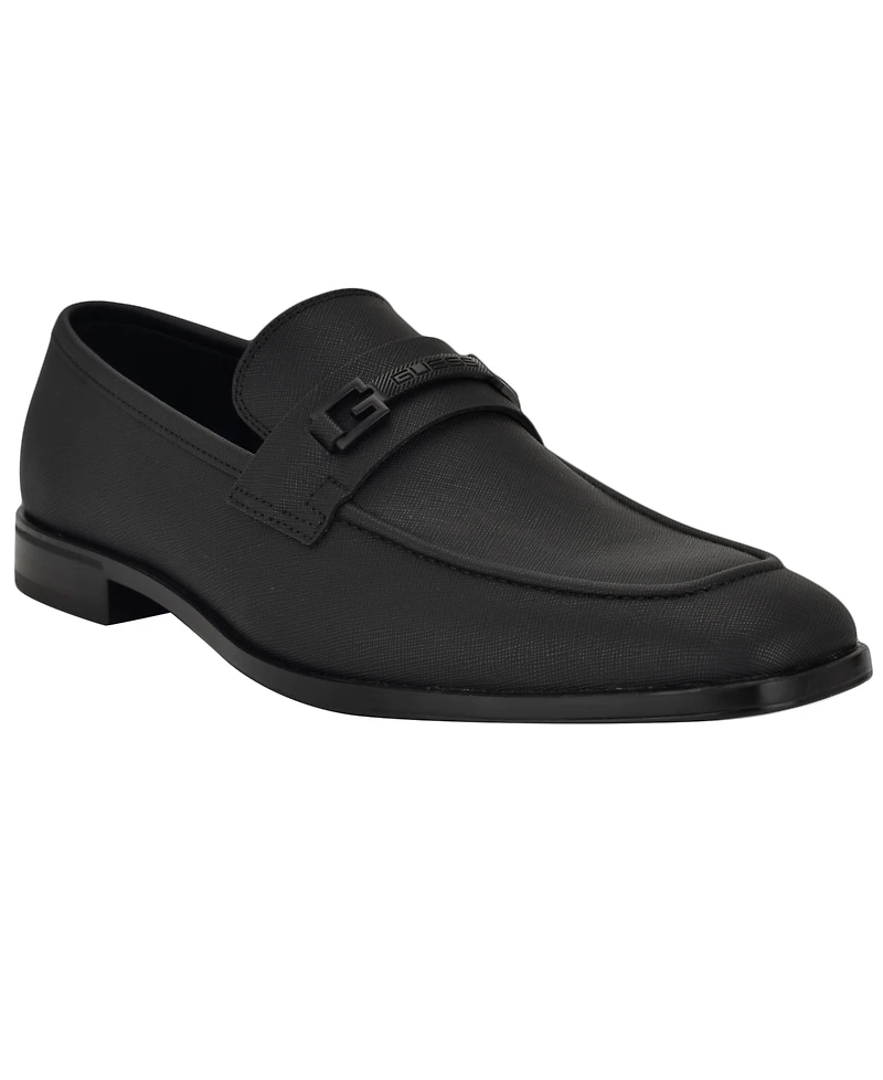 Guess Men's Hollas Square Toe Slip-On Dress Loafers
