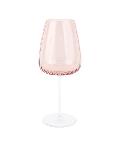 Vietri Francesca Blush Wine Glass