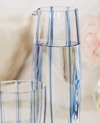Vietri Nuovo Stripe Pitcher