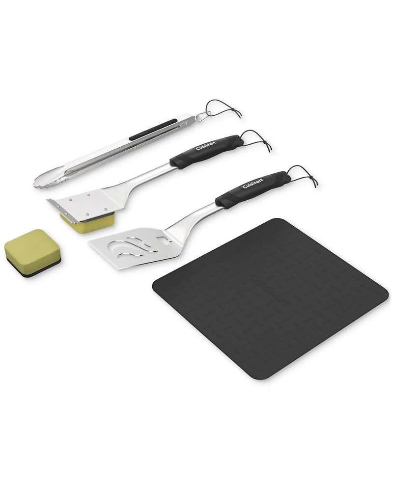 Cuisinart 5-Piece Grill Tool Cooking & Cleaning Set