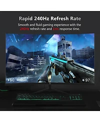 Z-edge 27 inch 1080P Full Hd 240Hz 1ms Curved Gaming Monitor
