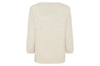 Olsen Women's Lattice Open Knit Pullover