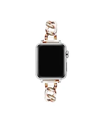 Posh Tech Kit Tortoise Resin Link Band for Apple Watch, Fits All Apple Watch Models
