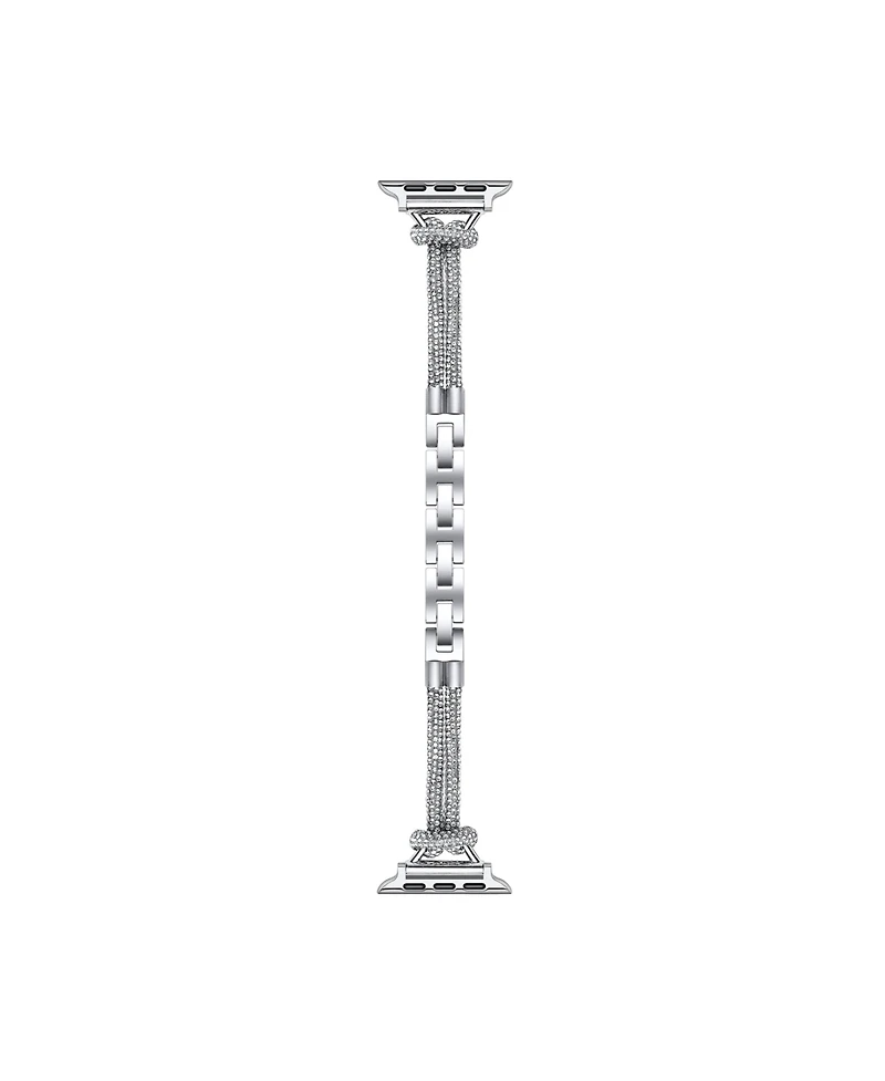 Posh Tech Serena Faux Tennis Bracelet Band for Apple Watch, Fits All Apple Watch Models