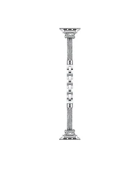 Posh Tech Serena Faux Tennis Bracelet Band for Apple Watch, Fits All Apple Watch Models
