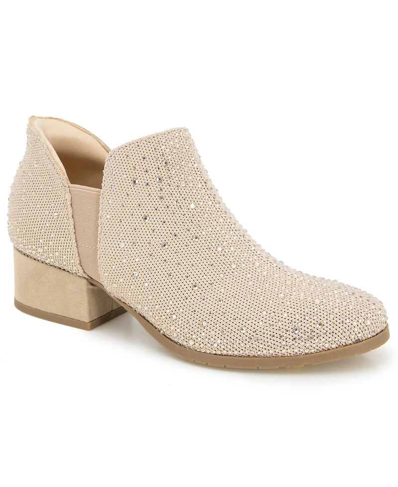 Kenneth Cole Reaction Women's Side Ez Knit Slip-On Booties