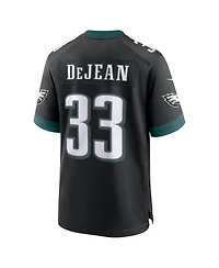 Nike Men's Cooper DeJean Black Philadelphia Eagles 2024 Nfl Draft Alternate Player Game Jersey