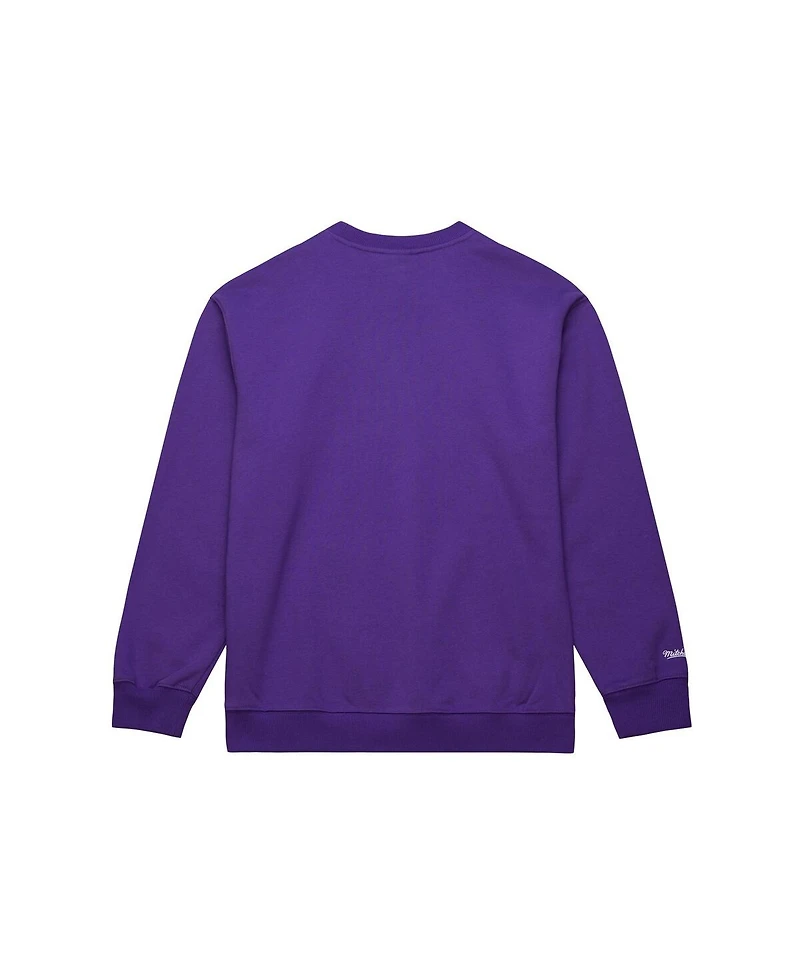 Mitchell & Ness Men's Purple Sacramento Kings Nights Pullover Sweatshirt