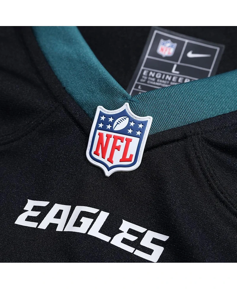 Nike Men's Cooper DeJean Black Philadelphia Eagles 2024 Nfl Draft Alternate Player Game Jersey