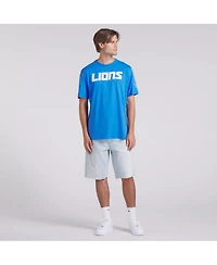 Fanatics Men's Blue Detroit Lions Legacy Cotton T-Shirt