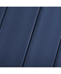 Kids 3-Piece Outdoor Hdpe Adirondack Chairs With Square Side Table Set