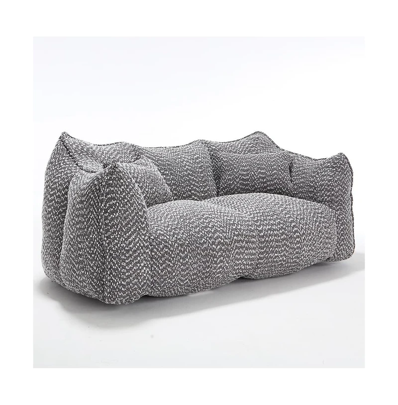 Bean Bag Chair for Adults, Cozy Chenille Sofa, Perfect Gaming, Reading, and Relaxing-The Pop Home