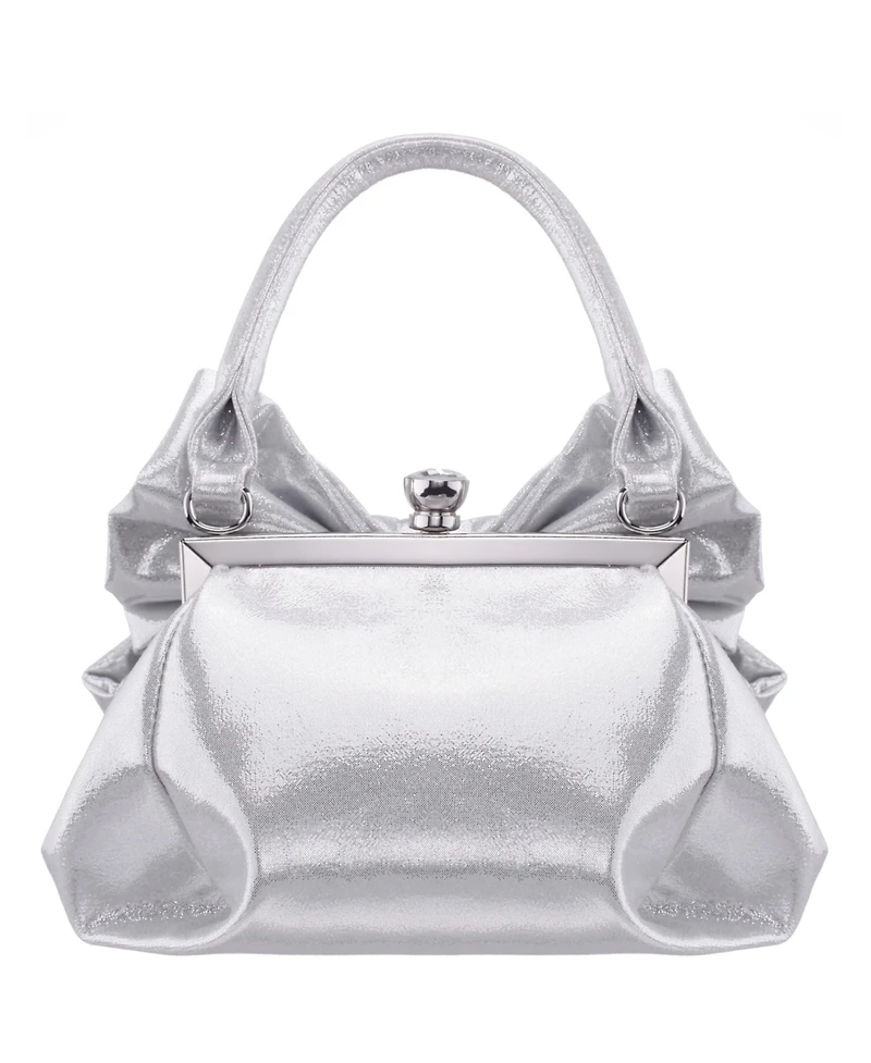 Nina Small Bow Frame Crossbody Bag