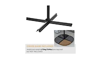 Outdoor Beach Umbrella – Portable Shade for Sun Protection at the Beach, Picnic, or Patio