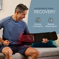 LifePro Red Light Therapy Belt – Near Infrared & Red Light for Pain Relief, Muscle Soreness, Inflammation, and Joint Therapy