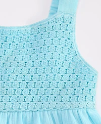 Epic Threads Little & Big Girls Cotton Crochet Swing Tank Top, Exclusively at Macy's