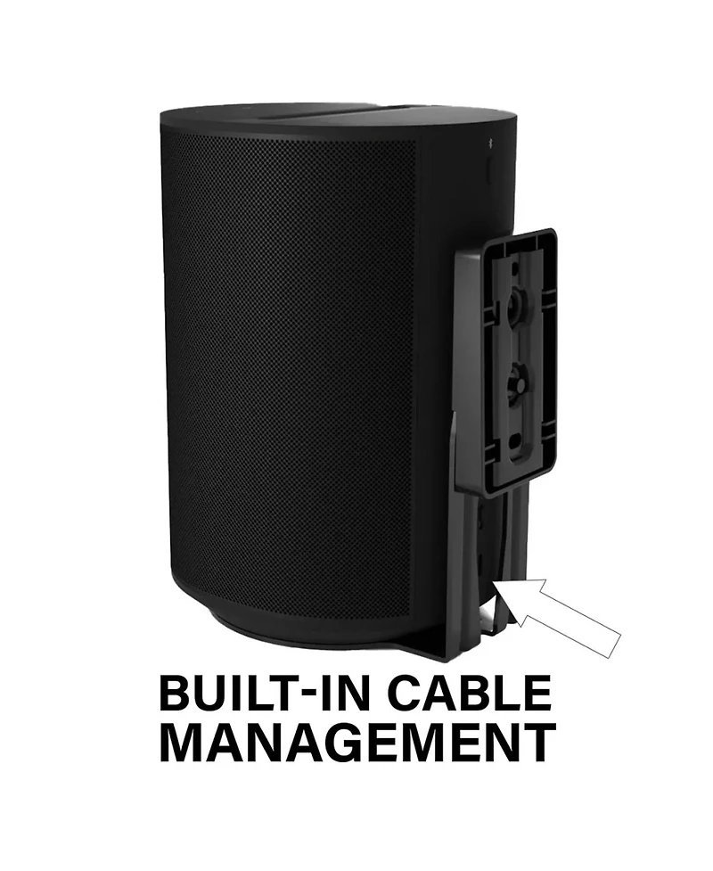 Sanus WSFME12 Fixed Speaker Wall Mounts for Sonos Ear 100 - Pair